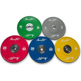 Бамперный диск для кроссфита AEROFIT AFBDC красный 25 кг