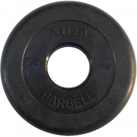 Диск обрезиненный ATLET 51 мм MB-AtletB51-2,5
